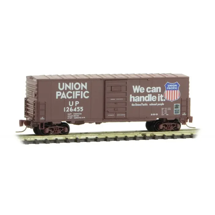 MicroTrains 50300191 Z Union Pacific 40‘ Standard Boxcar 126455