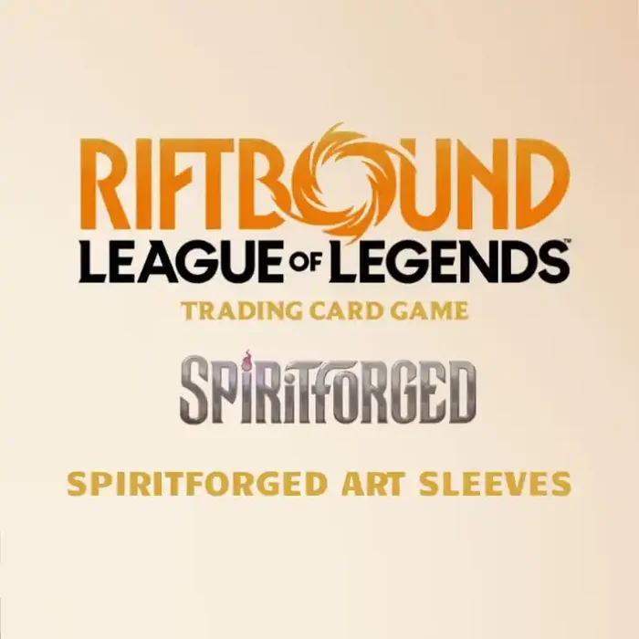 Riftbound League of Legends TCG – Sleeves – Spiritforged TBA (3)