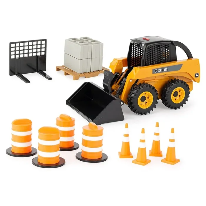 TOMY John Deere Big Farm Skid Steer Set
