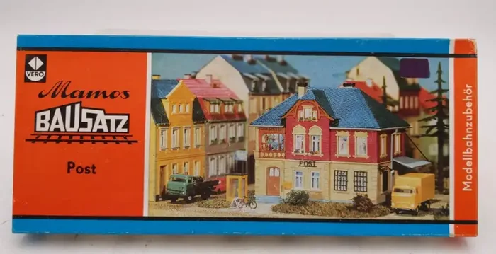 Vero 240 TT Scale 1970‘s Vero Mamos Bausatz Post Office Building Kit