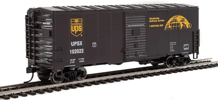 Walthers 910-1176 HO United Parcel Service 40‘ AAR Modernized Boxcar 102022