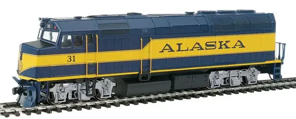 Walthers 910-19456 HO Alaska Railroad EMD F40PH Diesel Locomotive Sound/DCC 32 LN/Box