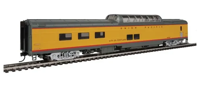 Walthers 920-18653 HO Union Pacific City of Portland 85‘ Lighted ACF Dome Diner NIB