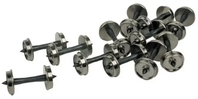 Walthers 920-2303 HO 36″ Wheelsets With Plastic Axles (Pack of 12)