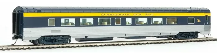 Walthers 920-9502 HO Chesapeake & Ohio 85‘ Pullman-Standard 52-Seat Coach LN/Box